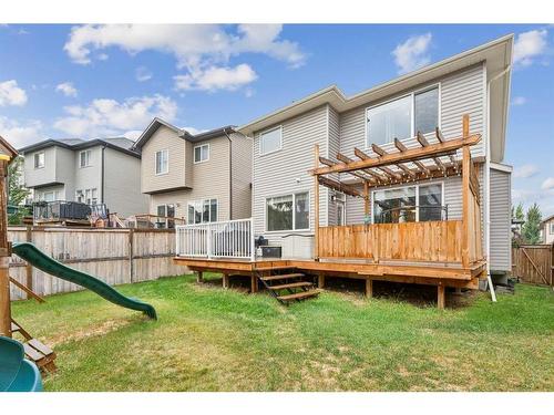 16 Hillcrest Link Sw, Airdrie, AB - Outdoor With Deck Patio Veranda With Backyard