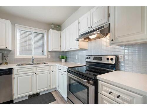 102-1516 11 Avenue Sw, Calgary, AB - Indoor Photo Showing Kitchen With Stainless Steel Kitchen With Double Sink