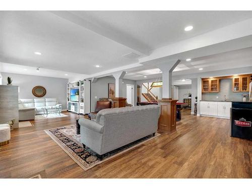 358 Mountain Park Drive Se, Calgary, AB - Indoor Photo Showing Living Room