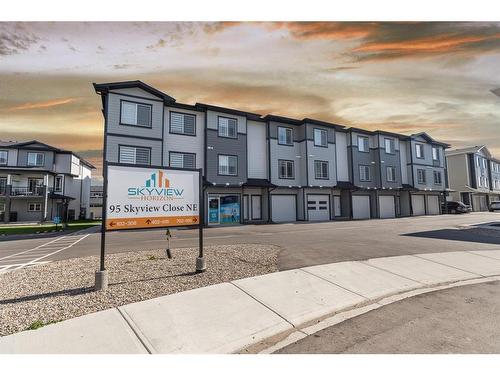 406-95 Skyview Close Ne, Calgary, AB - Outdoor With Balcony