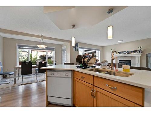 42 Martha'S Close Ne, Calgary, AB - Indoor Photo Showing Kitchen With Double Sink