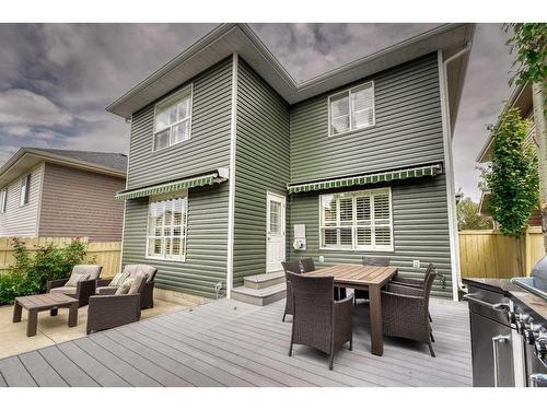 55 Bridlepost Green Sw, Calgary, AB - Outdoor With Deck Patio Veranda With Exterior