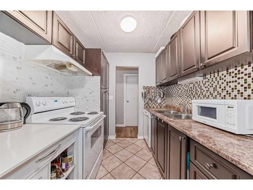 505-128 15 Avenue Sw, Calgary, AB - Indoor Photo Showing Kitchen With Double Sink