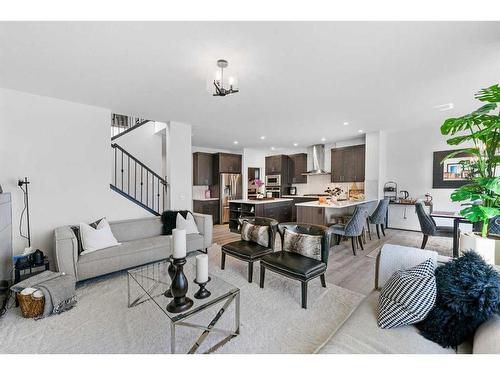 171 Red Sky Crescent Ne, Calgary, AB - Indoor Photo Showing Living Room