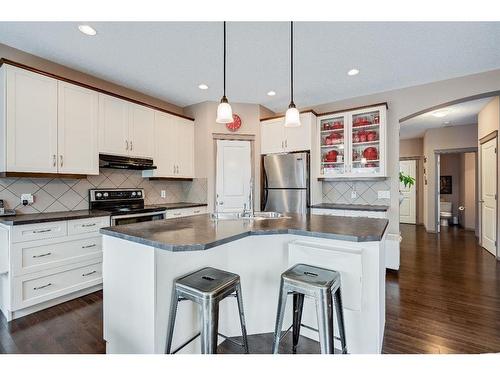 20 Brightondale Green Se, Calgary, AB - Indoor Photo Showing Kitchen With Upgraded Kitchen