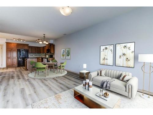 424-9820 165 Street, Edmonton, AB - Indoor Photo Showing Living Room