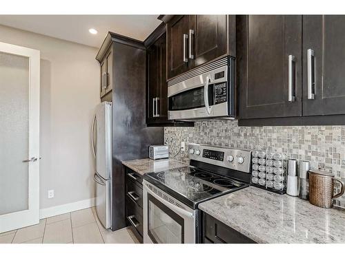 95 Panatella View Nw, Calgary, AB - Indoor Photo Showing Kitchen With Stainless Steel Kitchen