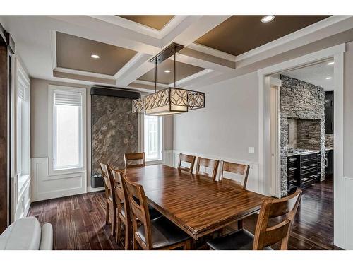 95 Panatella View Nw, Calgary, AB - Indoor Photo Showing Dining Room