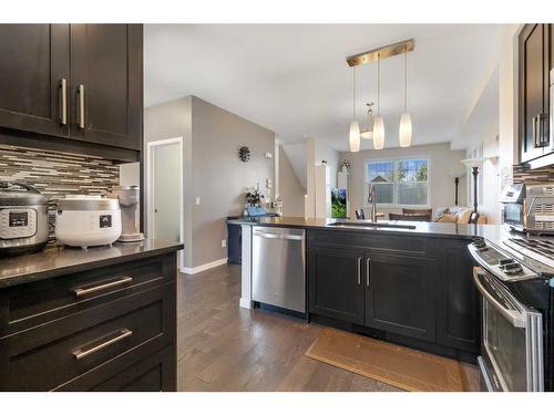 11 Nolan Hill Boulevard Nw, Calgary, AB - Indoor Photo Showing Kitchen With Stainless Steel Kitchen With Upgraded Kitchen