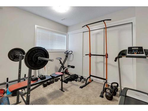 11 Nolan Hill Boulevard Nw, Calgary, AB - Indoor Photo Showing Gym Room