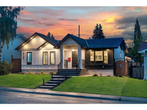 3723 Logan Crescent Sw, Calgary, AB - Outdoor With Deck Patio Veranda With Facade