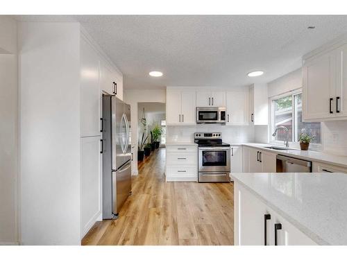 127 Midglen Place Se, Calgary, AB - Indoor Photo Showing Kitchen With Upgraded Kitchen