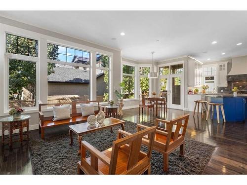 34 Evergreen Common Sw, Calgary, AB - Indoor Photo Showing Dining Room