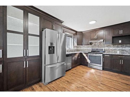 167 Castlebrook Drive Ne, Calgary, AB - Indoor Photo Showing Kitchen With Upgraded Kitchen