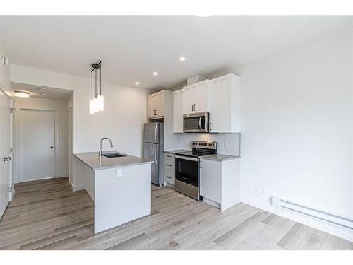 29 Spring Creek Common Sw, Calgary, AB - Indoor Photo Showing Kitchen With Stainless Steel Kitchen