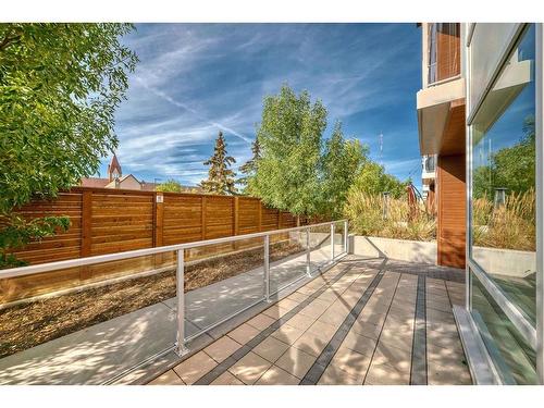 112-8445 Broadcast Avenue Sw, Calgary, AB - Outdoor With Deck Patio Veranda