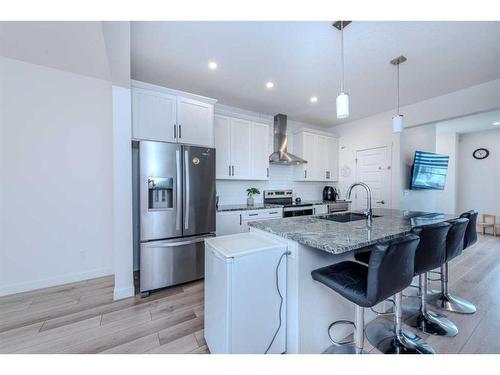 116 Sage Hill Crescent Nw, Calgary, AB - Indoor Photo Showing Kitchen With Stainless Steel Kitchen With Upgraded Kitchen