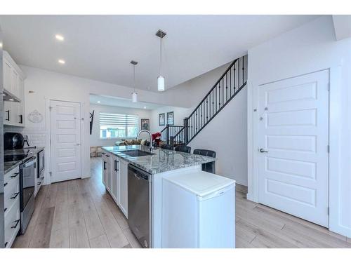 116 Sage Hill Crescent Nw, Calgary, AB - Indoor Photo Showing Kitchen With Upgraded Kitchen