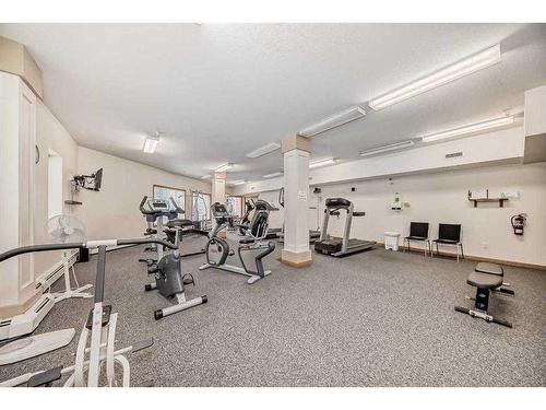 274-223 Tuscany Springs Boulevard Nw, Calgary, AB - Indoor Photo Showing Gym Room