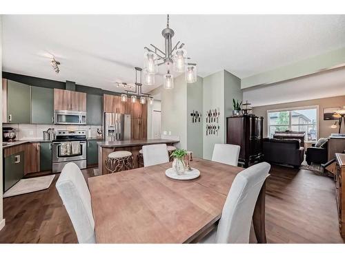 808-10 Auburn Bay Avenue Se, Calgary, AB - Indoor Photo Showing Dining Room