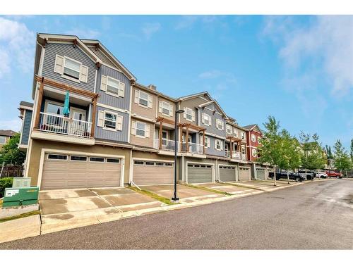 808-10 Auburn Bay Avenue Se, Calgary, AB - Outdoor With Balcony With Facade