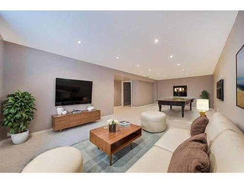 1 Valley Creek Road Nw, Calgary, AB - Indoor Photo Showing Living Room