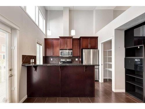 1006 Wentworth Villas Sw, Calgary, AB - Indoor Photo Showing Kitchen With Stainless Steel Kitchen