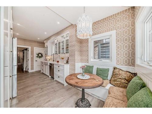 1617 13 Avenue Sw, Calgary, AB - Indoor Photo Showing Dining Room