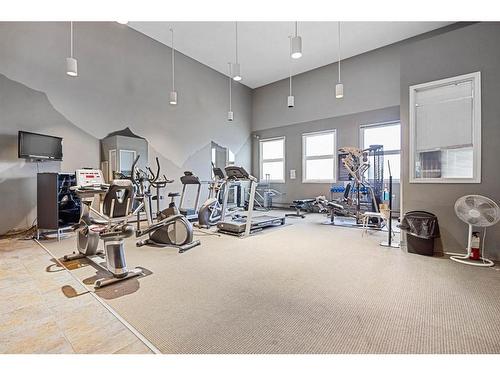 2310-13045 6 Street Sw, Calgary, AB - Indoor Photo Showing Gym Room