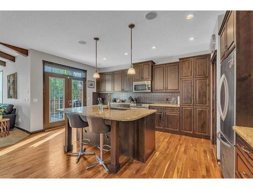 22 Cranarch Link Se, Calgary, AB - Indoor Photo Showing Kitchen With Upgraded Kitchen