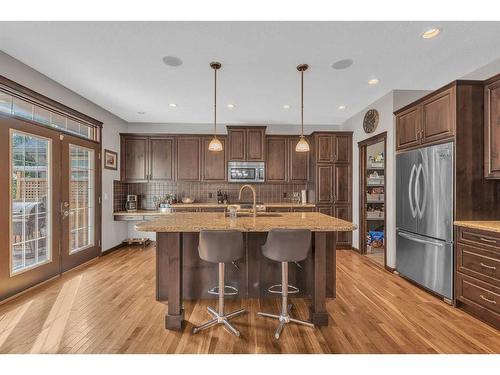 22 Cranarch Link Se, Calgary, AB - Indoor Photo Showing Kitchen With Upgraded Kitchen