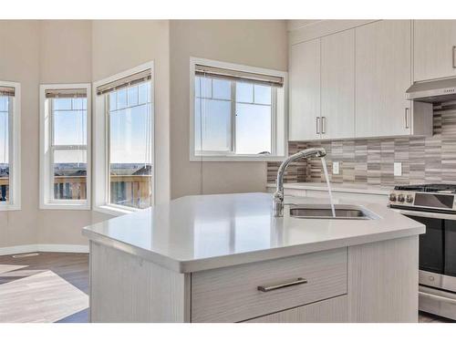 264 Panamount Hill, Calgary, AB - Indoor Photo Showing Kitchen With Upgraded Kitchen