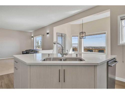 264 Panamount Hill, Calgary, AB - Indoor Photo Showing Kitchen With Double Sink