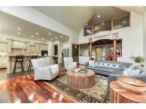 54 Rockcliff Landing Nw, Calgary, AB - Indoor Photo Showing Living Room