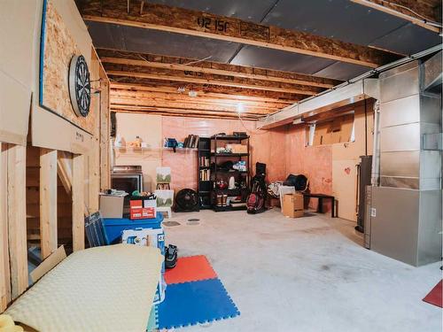 207 Cranberry Way Se, Calgary, AB - Indoor Photo Showing Basement