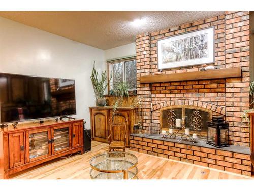 36 Beddington Circle Ne, Calgary, AB - Indoor Photo Showing Living Room With Fireplace