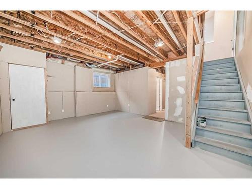 1005 New Brighton Gardens Se, Calgary, AB - Indoor Photo Showing Basement