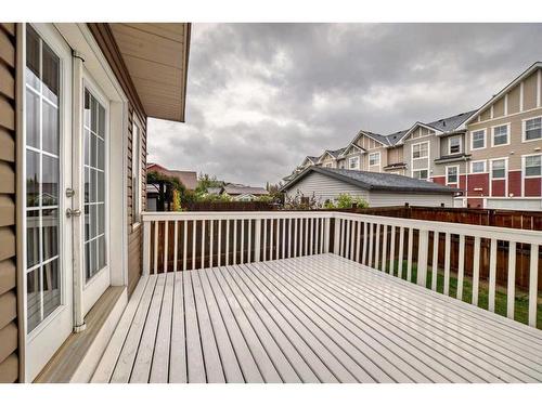 1005 New Brighton Gardens Se, Calgary, AB - Outdoor With Deck Patio Veranda