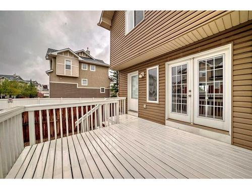 1005 New Brighton Gardens Se, Calgary, AB - Outdoor With Deck Patio Veranda With Exterior