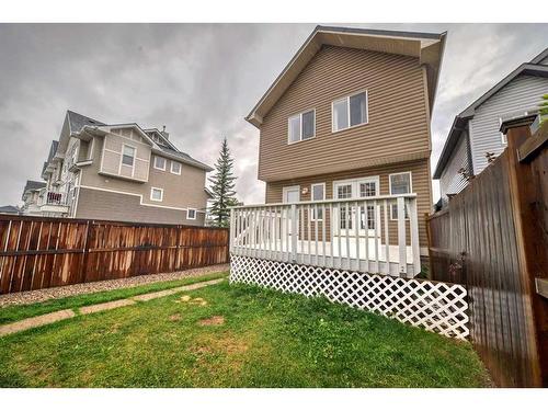 1005 New Brighton Gardens Se, Calgary, AB - Outdoor With Deck Patio Veranda