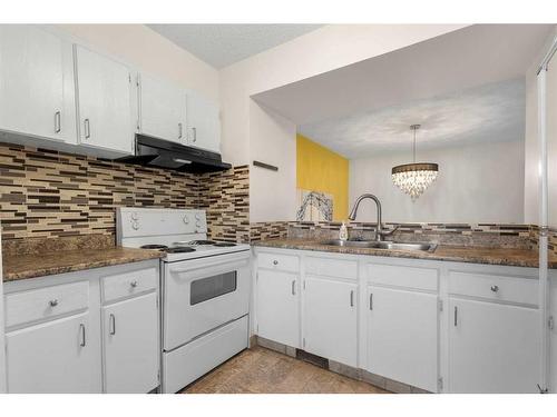 808-919 38 Street Ne, Calgary, AB - Indoor Photo Showing Kitchen With Double Sink