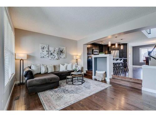 52 Auburn Bay Crescent Se, Calgary, AB - Indoor Photo Showing Living Room