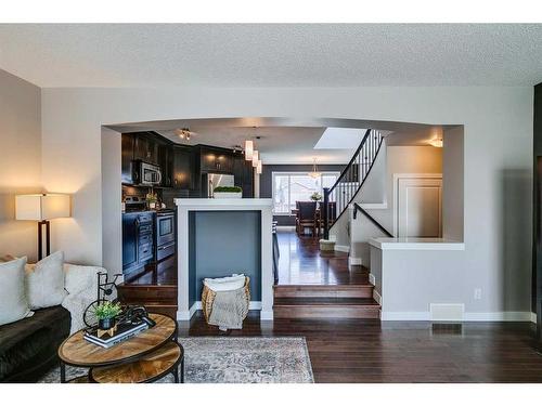 52 Auburn Bay Crescent Se, Calgary, AB - Indoor Photo Showing Living Room