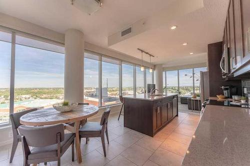 1507-211 13 Avenue Se, Calgary, AB - Indoor Photo Showing Dining Room