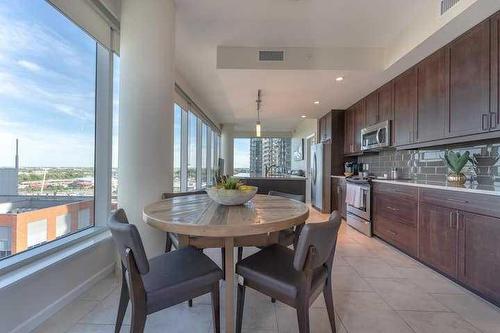 1507-211 13 Avenue Se, Calgary, AB - Indoor Photo Showing Dining Room