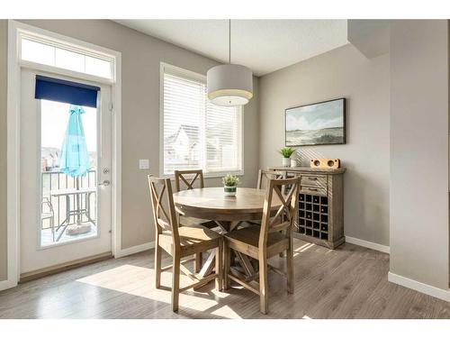 111 New Brighton Walk Se, Calgary, AB - Indoor Photo Showing Dining Room