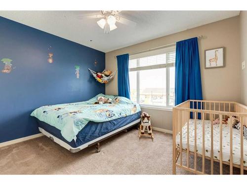 111 New Brighton Walk Se, Calgary, AB - Indoor Photo Showing Bedroom