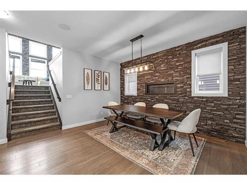 40 Evansfield Place Nw, Calgary, AB - Indoor With Fireplace