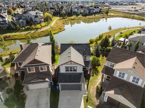 228 Sagewood Landing Sw, Airdrie, AB - Outdoor With Body Of Water With View