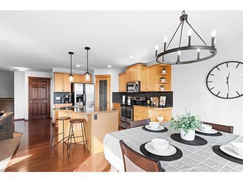 228 Sagewood Landing Sw, Airdrie, AB - Indoor Photo Showing Dining Room